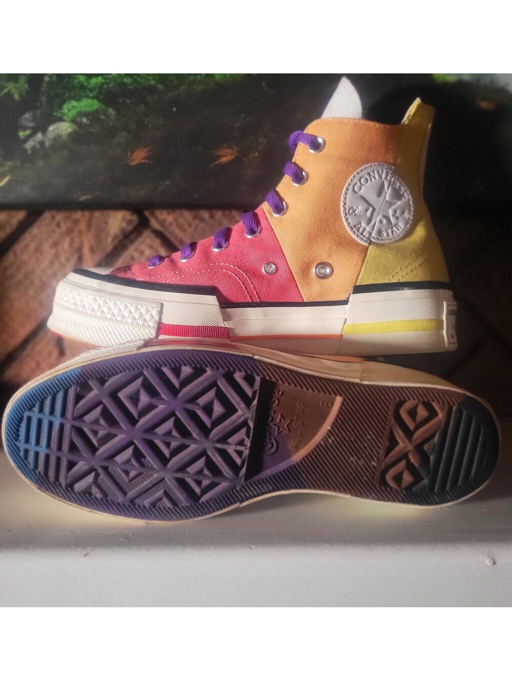 Converse Chuck 70 Plus High "Pride - Proud to Be" - Men 6/Wms 8 Pride LGBTQIA+ - Picture 5 of 8